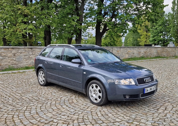 Audi A4 cena 7800 przebieg: 234864, rok produkcji 2003 z Strzegom małe 67